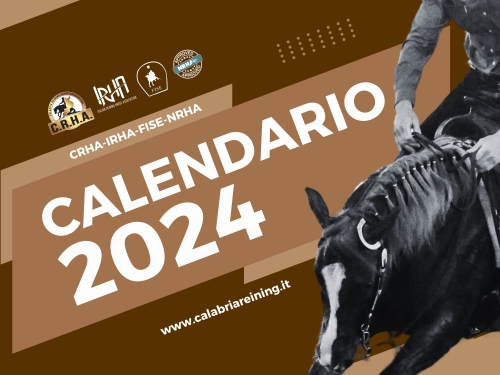 Calendario CRHA-IRHA-FISE-NRHA 2024